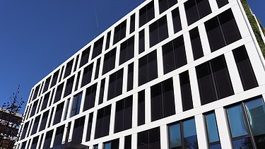 The Innovation Center in Stuttgart, facade view