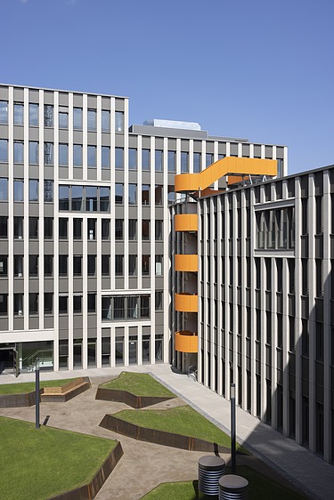 Inner courtyard detail view