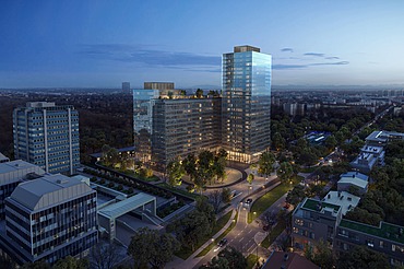 Photo office ensemble TRIDEA - BVK Headquarters Munich