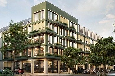 Visualisierung Bürogebäude