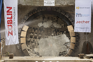 Foto Neubau des Grubenwasserkanals Ibbenbüren